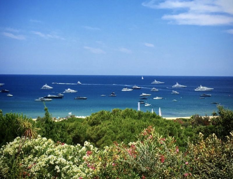 Vista de la bahía de Pampelonne